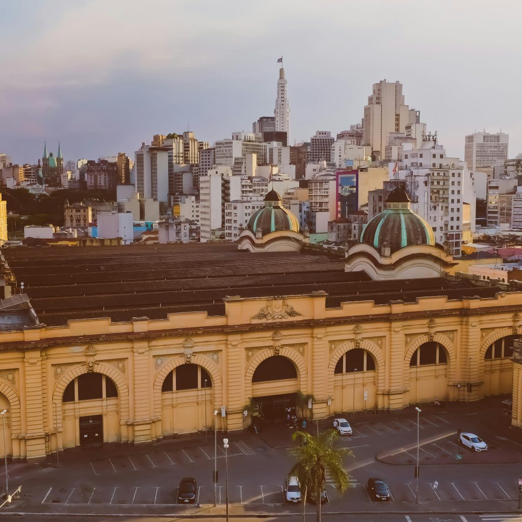 A stunning aerial shot of São Paulo's architectural beauty and vibrant skyline.